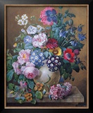 Buy Rich Still Life of Summer Flowers at AllPosters.com