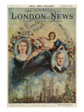 Iln Royal Wedding Number November 1947 by Terence Cuneo