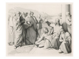 He Forecasts Woe! to the Scribes and Pharisees, Calling Them the Generation of Vipers Giclee Print