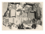 Inscription Carved in Old Persian, Babylonian, and Elamite Cuneiform on the Rock of Bisutun