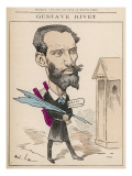 Gustave Rivet (1848-1936) French Poet, Playwright, Journalist and Politician