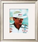 Buy Dale Earnhardt Portrait With Straw Hat at AllPosters.com
