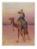 General Charles Gordon Approaching the City of Dava on a Camel in 1876