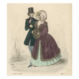 Fur Trimmed Pelisse 1838