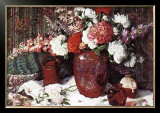 Peonies and Freesia