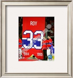 Patrick Roy & Carey Price Jersey Retirement Night 2008-09