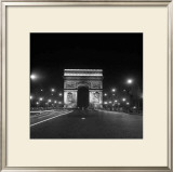 Paris, Champs-Elysees, Arc de Triumph, 1960