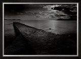Jetty near the Palm Beach
