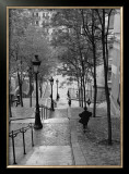 Escaliers a Montmartre, Paris