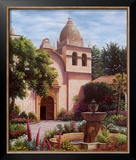 Buy Carmel Mission Fountain at AllPosters.com