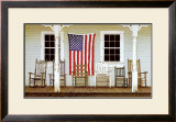 Chair Family with Flag
