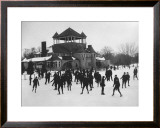 Ice Skating at Belle Isle, Detroit, Michigan