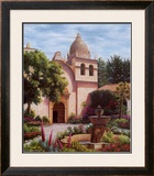 Buy Carmel Mission Fountain at AllPosters.com