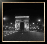 Paris, Champs-Elysees, Arc de Triumph, 1960
