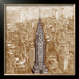 Crysler Building Framed Art Print