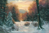 Buy Snow Covered Morning at AllPosters.com
