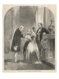 Queen Victoria with Wellington, Albert and Edward at Windsor Castle