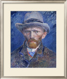 Self-Portrait with Grey Felt Hat