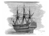 Model of HMS 'Victory' of 1737