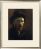 Self-Portrait with Dark Felt Hat