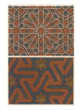 Designs from Panelling and Ceiling in the Alhambra