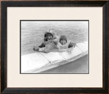 Buy Two Children on the Water at AllPosters.com