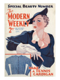 Modern Weekly Magazine Cover