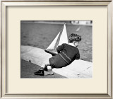 Boy with Sail Boat