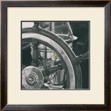 Ship's Wheel Framed Art Print