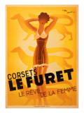 Le Furet Corsets Poster