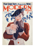 Modern Weekly Magazine Cover