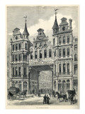 One of the Entrances of Leadenhall Market, London