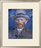 Self-Portrait with Grey Felt Hat