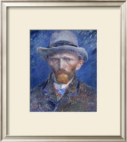 Self-Portrait with Grey Felt Hat