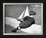 Boy with Sail Boat