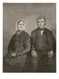 Peter Cartwright American Methodist Preacher and Abolitionist, with His Wife
