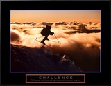 Challenge: Skier in Clouds