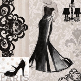 Little Black Dress Art Print