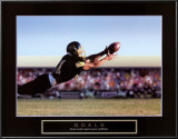 Goals: Football Action Lamina Framed Art Print