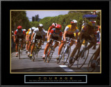 Buy Courage: Making a Turn Bicycle Race at AllPosters.com