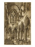The Interior of Rosslyn Chapel, Roslin, Midlothian, Scotland