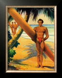 Surfers at the Beach