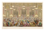 Social Scene, A Gaming Evening in the Galerie Des Glaces