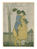 Soldier with Girl 1918