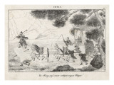 Shang Emperor Wu-Wang in His 8-Horse Carriage