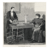 The French Engineer, Seguy, X- Rays a Patient's Hand