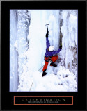 Buy Determination: Ice Climber at AllPosters.com