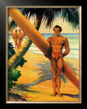 Surfers at the Beach