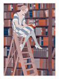 The Blue Stocking, by Reginald Higgins