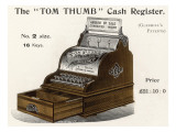 The Handsome "Tom Thumb" Cash Register Is Priced at Twenty- One Pounds and Ten Shillings